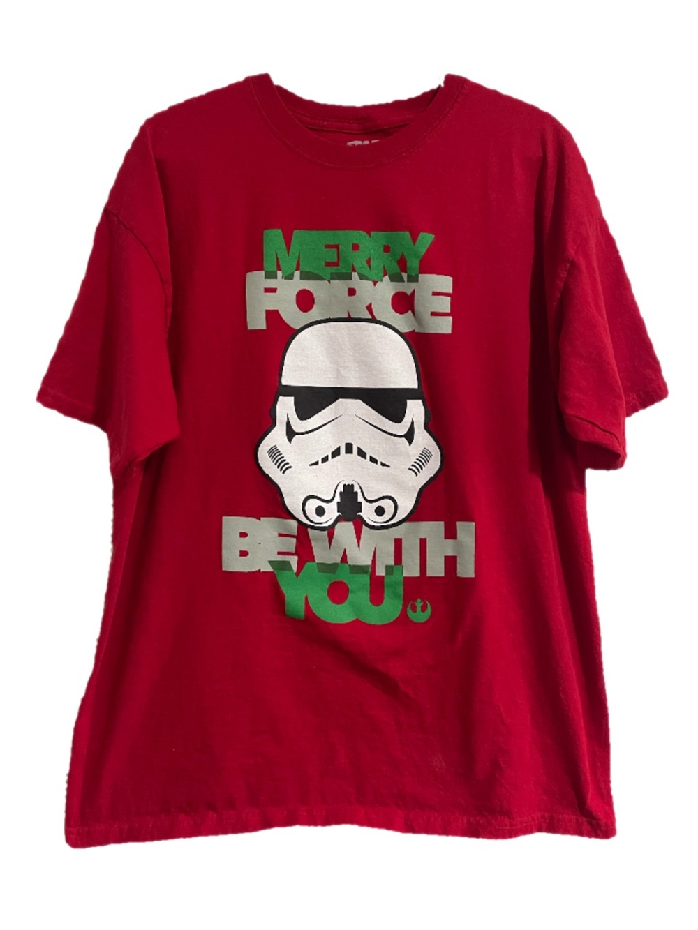'Merry Force Be With You' Stormtrooper Graphic Tee